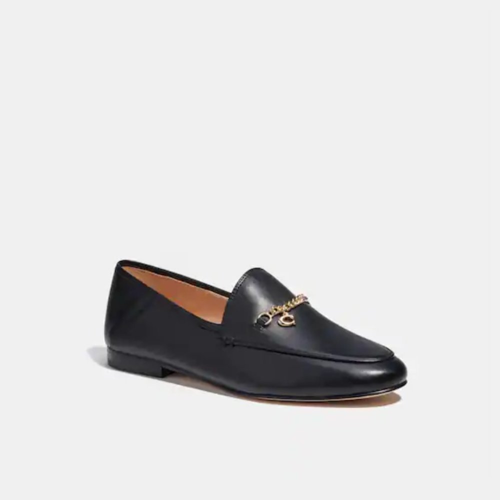 NIB Coach Hanna Loafer in Black (Sz 10)